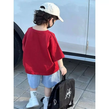 Áo trẻ em bé trai cổ điển vải Ari và bông 90-150cm, 3-12 tuổi, giảm giá 143k 5
