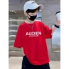 Áo trẻ em chất nguyên cotton, tròn cổ, dáng rộng, eas phối, ngắn tay - 143,332 VND 4