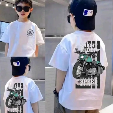 Áo trẻ em dáng rộng thời trang, in tay, cổ tròn ngắn tay – đẹp thoải mái, chỉ 100.333đ