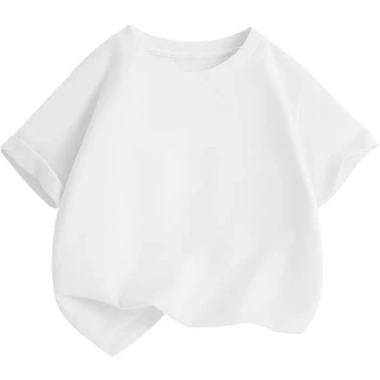 Áo trẻ em thiết kế vui, in hình, ngắn tay, chống co, thoáng mát cotton, cỡ 90-150cm - Giá chỉ 85.999₫