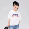 Áo trẻ em unisex 100% cotton, in hình cổ tròn, dáng rộng vừa vặn, ngắn tay cho bé 1-13 tuổi - Giá chỉ 143.332 VND 10