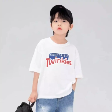 Áo trẻ em unisex 100% cotton, in hình cổ tròn, dáng rộng vừa vặn, ngắn tay cho bé 1-13 tuổi - Giá chỉ 143.332 VND 10 Áo trẻ em unisex 100% cotton, in hình cổ tròn, dáng rộng vừa vặn, ngắn tay cho bé 1-13 tuổi - Giá chỉ 143.332 VND 10