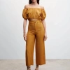 Áo trễ vai croptop dáng bo cộc tay - Sexy, thoáng mát, giảm giá chỉ 82.800₫ 3