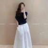Áo trễ vai DONE MOCY LALASTUDIO - Tiểu thư sang chảnh, chất thô mềm, chỉ 297k 3