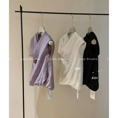 Áo trễ vai DONE MOCY LALASTUDIO - Tiểu thư sang chảnh, chất thô mềm, chỉ 297k 4 Áo trễ vai DONE MOCY LALASTUDIO - Tiểu thư sang chảnh, chất thô mềm, chỉ 297k 4