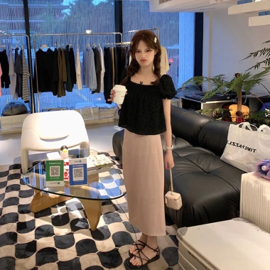 Áo Trễ Vai Kiểu Pháp Babydoll Tay Phồng Mùa Hè Nữ Sinh - Giá chỉ 185.000 VNĐ