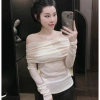 Áo trễ vai ngang xốp nhũ hở kiểu mới - Siêu nhẹ, sexy, giảm giá 96.600đ (Giá gốc 122.682đ) 3