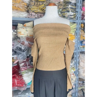 Áo trễ vai ngang xốp nhũ hở kiểu mới - Siêu nhẹ, sexy, giảm giá 96.600đ (Giá gốc 122.682đ)