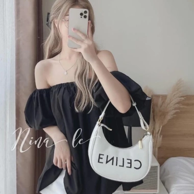 Áo trễ vai tay bồng mềm mại, giảm giá 20% chỉ 82.800đ - Loại Đẹp