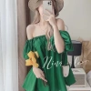 Áo trễ vai tay bồng mềm mại, giảm giá 20% chỉ 82.800đ - Loại Đẹp 4