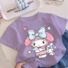 Áo tròn cổ cartoon in họa tiết mùa hè thoải mái - Giá ưu đãi 143.332 VND 7