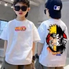 Áo trơn cổ tròn cotton thời trang đường phố đơn giản cho trẻ em nam nữ SASKE NARUTO 143.332đ 7