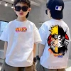 Áo trơn cổ tròn cotton thời trang đường phố đơn giản cho trẻ em nam nữ SASKE NARUTO 143.332đ 10