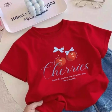 Áo Tròn Gái Dáng Rộng Ngắn Tay, Thiết Kế Hợp Nơ Đa Chức, Xu Hướng Thoáng - Giá 85.999₫