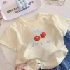 Áo Tròn Gái Dáng Rộng Ngắn Tay, Thiết Kế Hợp Nơ Đa Chức, Xu Hướng Thoáng - Giá 85.999₫ 3