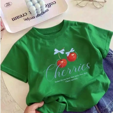 Áo Tròn Gái Dáng Rộng Ngắn Tay, Thiết Kế Hợp Nơ Đa Chức, Xu Hướng Thoáng - Giá 85.999₫