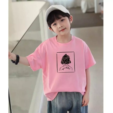 Áo Tròn Hình In Cotton Unisex 14-2 tuổi, Vừa Vặn Dáng Rộng - Giảm Giá 22%