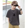 Áo Tròn Hình In Cotton Unisex 14-2 tuổi, Vừa Vặn Dáng Rộng - Giảm Giá 22% 6