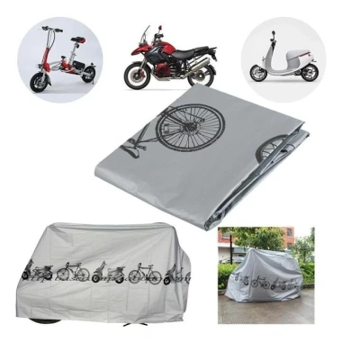 Áo trùm bọc xe máy và xe đạp che mưa nắng, chống bụi bẩn, bảo vệ sơn - 35.900₫ 5