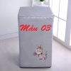 Áo trùm máy giặt cửa trên bền đẹp, chống nước, phù hợp 5-11kg, màu ghi - giảm giá 22% chỉ 170.000₫ 4