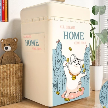 Áo trùm máy giặt lồng đứng Dotina ATCP03 - vải bạt dày, chống mưa nắng, 229k