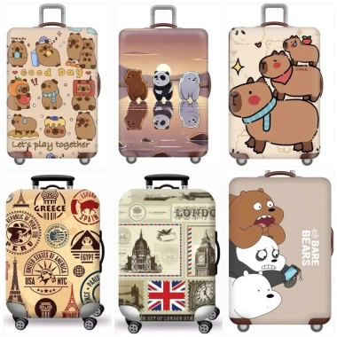 Áo trùm vali CAPYBARA chống thất lạc, vải thun lạnh, in hình sắc nét – 79.000đ 2