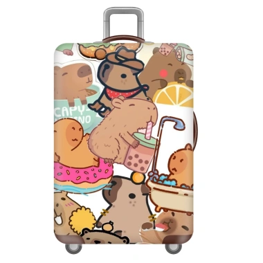 Áo trùm vali CAPYBARA chống thất lạc, vải thun lạnh, in hình sắc nét – 79.000đ 10