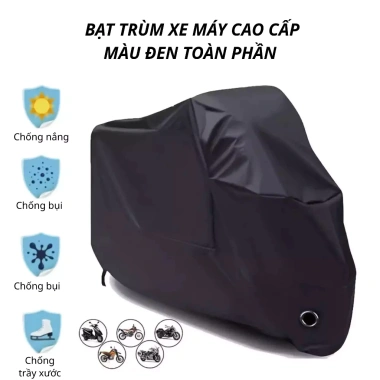 Áo Trùm Xe Máy KADEMI CTV010 Chống Nước, Nắng, Bụi, Bảo Vệ Xe Ga, Mô Tô Ngoài Trời 2