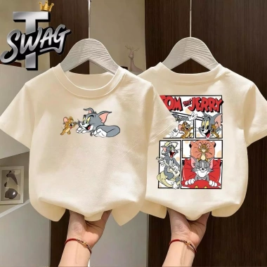 Áo T‑shirt Tom Cartoon Cổ Điển Size L Giá Giảm 21% Chất Lượng Cao Retro
