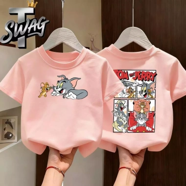 Áo T‑shirt Tom Cartoon Cổ Điển Size L Giá Giảm 21% Chất Lượng Cao Retro