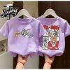Áo T‑shirt Tom Cartoon Cổ Điển Size L Giá Giảm 21% Chất Lượng Cao Retro 6