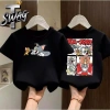Áo T‑shirt Tom Cartoon Cổ Điển Size L Giá Giảm 21% Chất Lượng Cao Retro 7