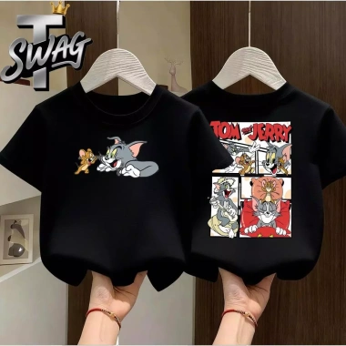 Áo T‑shirt Tom Cartoon Cổ Điển Size L Giá Giảm 21% Chất Lượng Cao Retro