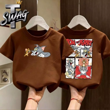 Áo T‑shirt Tom Cartoon Cổ Điển Size L Giá Giảm 21% Chất Lượng Cao Retro