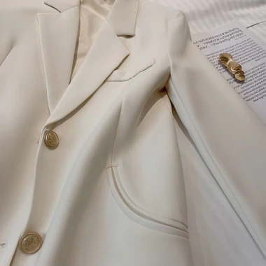 Áo Véc Sẵn Blazer Big Size 4 Màu Dễ Phối - Hàng Quảng Châu Giá Ưu Đãi 280k 8