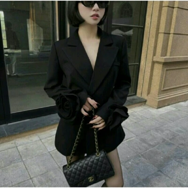 Áo vest 2 lớp thời trang cổ V đính hoa tay - giảm giá 429.900₫ 2