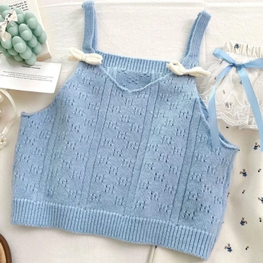 Áo Vest Bé Gái Dệt Kim Dày 2.025 Hàn Quốc Homewear Dễ Thương, Mềm Mại, Phù Hợp Mọi Mùa 8