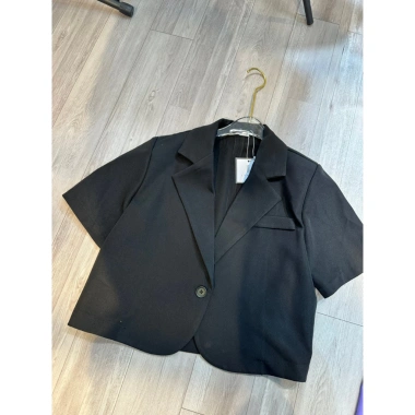 Áo vest blazer Bảo Khánh Shop dáng lửng suông vạt bầu cong 1 lớp không túi, đệm vai - 215, phong cách công sở, giá ưu đãi 195k 10 Áo vest blazer Bảo Khánh Shop dáng lửng suông vạt bầu cong 1 lớp không túi, đệm vai - 215, phong cách công sở, giá ưu đãi 195k 10