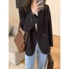 Áo vest blazer công sở 2 lớp dài tay đệm vai dày dặn 4 màu cúc chéo Deliz Studio Giá ưu đãi 358.000₫ 4