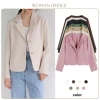 Áo Vest Blazer Croptop Nữ Dài Tay 1 Lớp Sang Trọng AK79 – Phù Hợp Đi Chơi và Đi Làm, Giá Ưu Đãi 168k