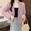Áo Vest Blazer Croptop Nữ Dài Tay 1 Lớp Sang Trọng AK79 – Phù Hợp Đi Chơi và Đi Làm, Giá Ưu Đãi 168k 4