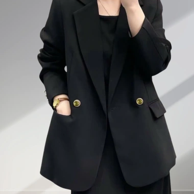 Áo vest blazer dài tay Oxatyl A61 2 lớp vải chéo dày dặn - Thời trang công sở trẻ trung, chỉ 599.000₫