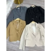 Áo vest blazer dáng lửng HINSTORE 2 lớp, tay dài 1 cúc, phong cách thanh lịch, giá 285.000₫ 8