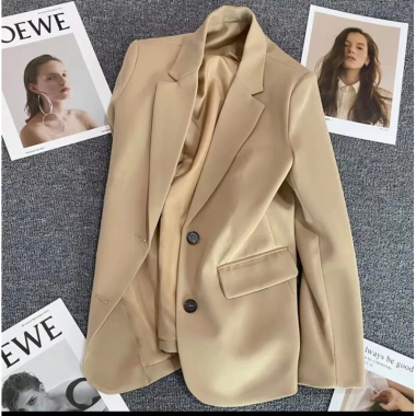 Áo Vest blazer dáng suông trẻ năng động - Kiểu Hàn Quốc, mặc học, làm, đi chơi, giá 255k 4 Áo Vest blazer dáng suông trẻ năng động - Kiểu Hàn Quốc, mặc học, làm, đi chơi, giá 255k 4