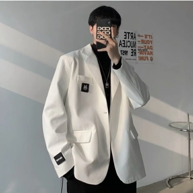 Áo vest blazer Hàn Quốc 2 màu đen trắng - Thiết kế hiện đại, giảm giá 330k