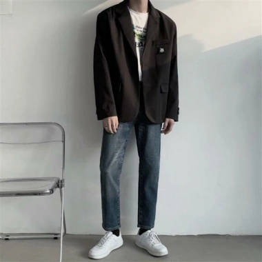 Áo vest blazer Hàn Quốc 2 màu đen trắng - Thiết kế hiện đại, giảm giá 330k