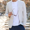 Áo vest blazer linen nam dáng lửng thời trang trẻ trung - Giá ưu đãi 379,050₫ Đũi Việt 7