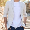 Áo vest blazer linen nam dáng lửng thời trang trẻ trung - Giá ưu đãi 379,050₫ Đũi Việt 8
