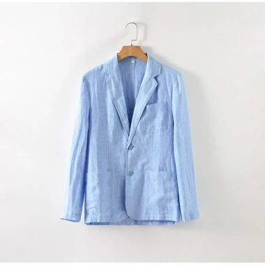 Áo vest blazer linen nam dáng lửng thời trang trẻ trung - Giá ưu đãi 379,050₫ Đũi Việt