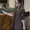 Áo vest blazer nữ Hàn Quốc, túi nắp 2 lớp, tay gập, phối màu 3 khuy, giá 279.000 VND 5